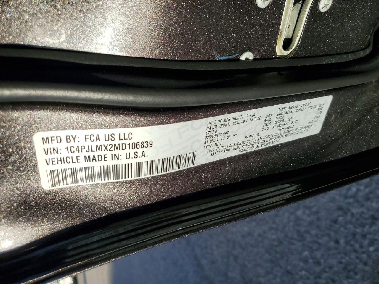 2021 JEEP CHEROKEE LATITUDE LUX photo 13