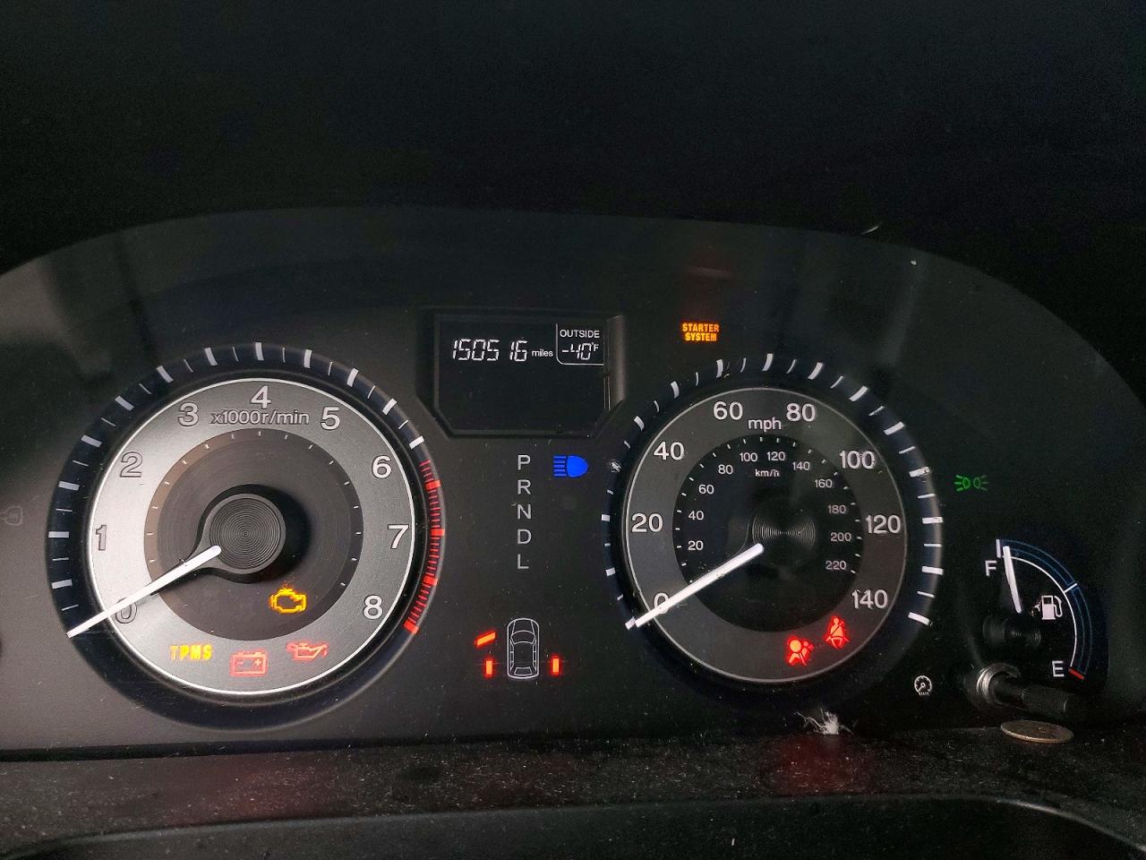 2012 HONDA ODYSSEY EXL photo 8
