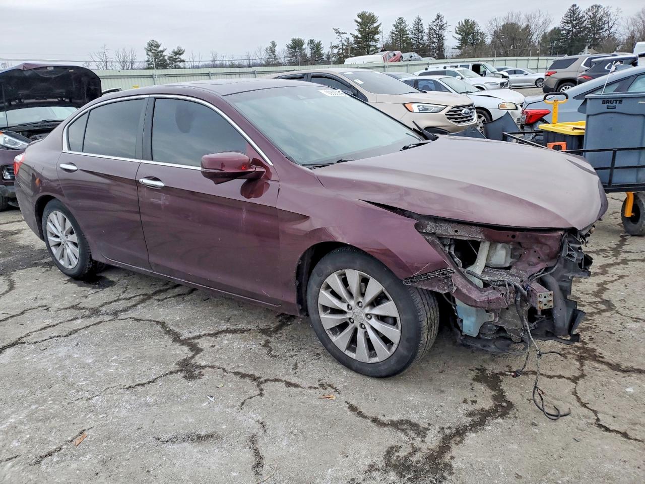2013 HONDA ACCORD EXL photo 4