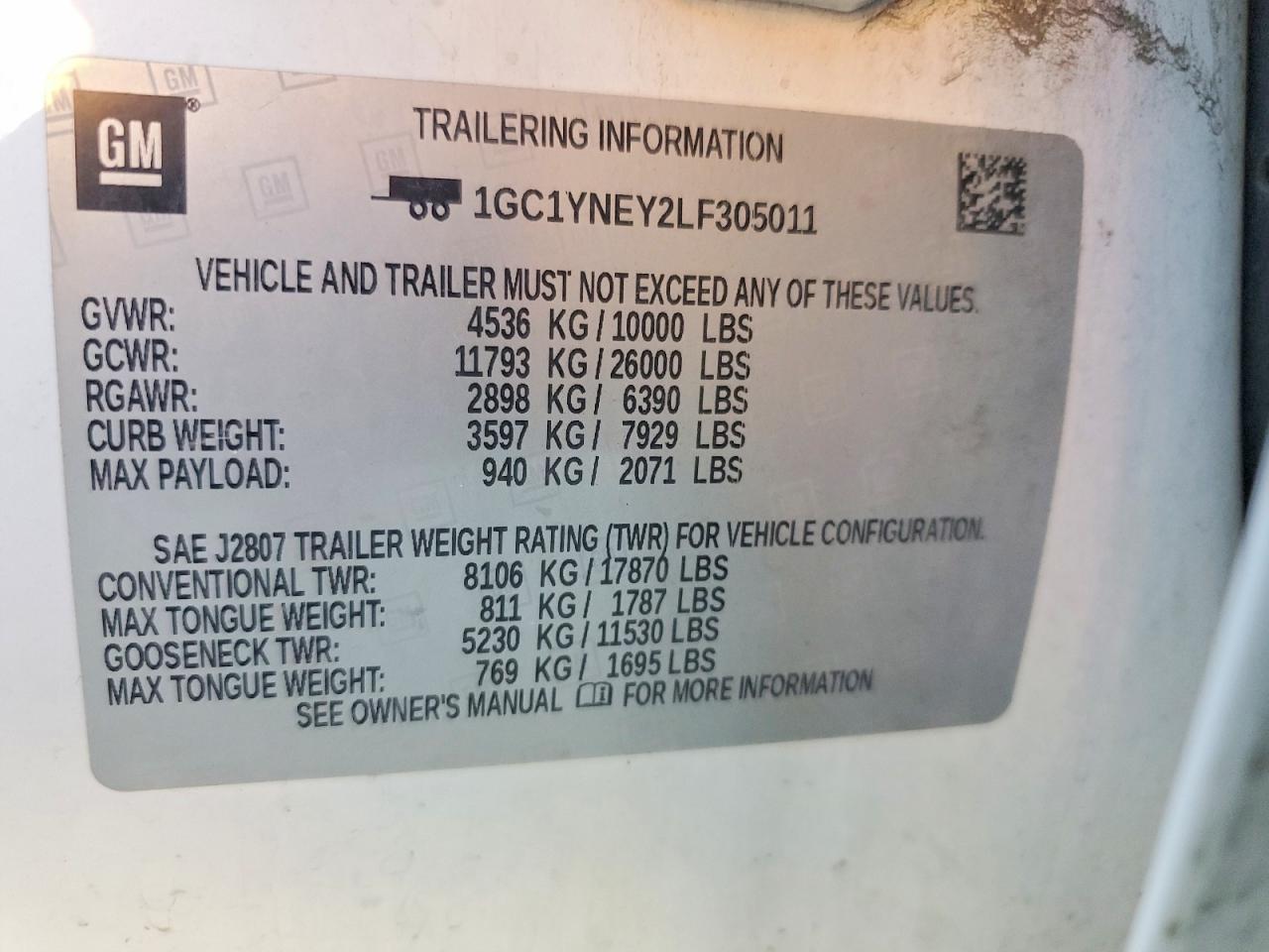 2020 CHEVROLET SILVERADO K2500 HEAVY DUTY LT photo 13