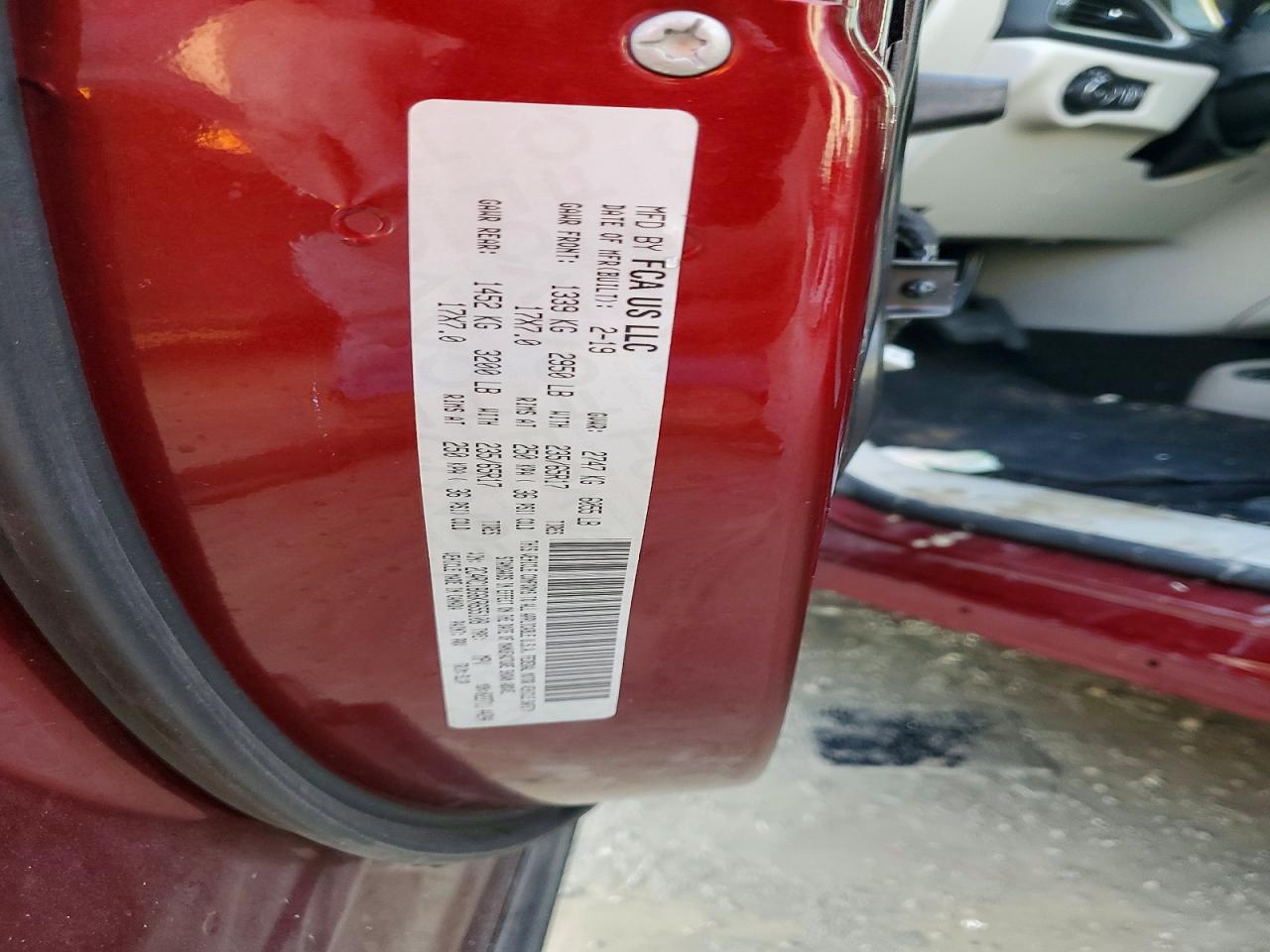 2019 CHRYSLER PACIFICA TOURING L photo 27