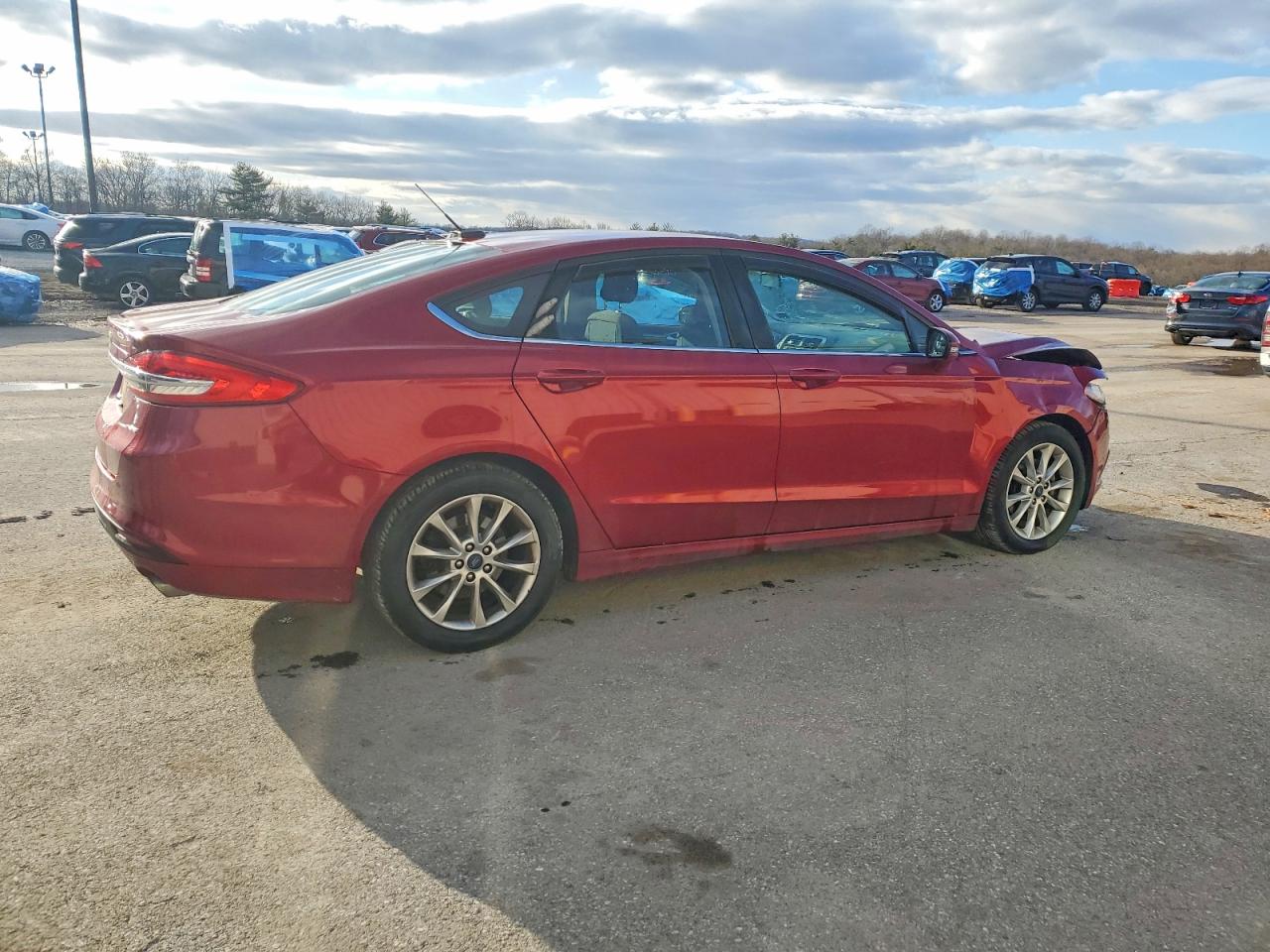 2017 FORD FUSION SE photo 3
