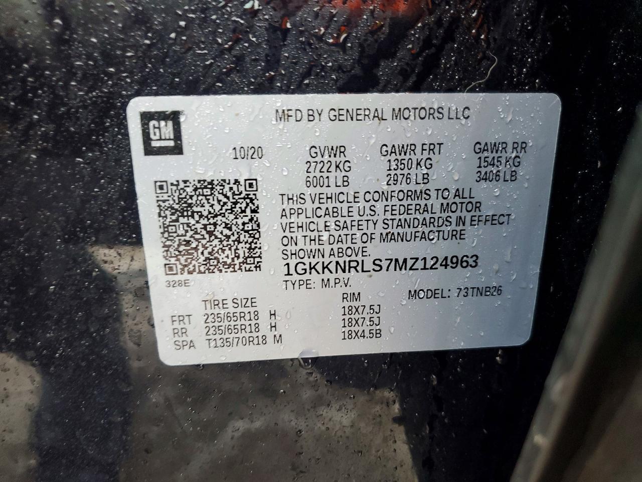 2021 GMC ACADIA SLE photo 9