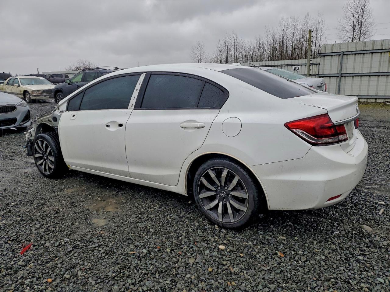 2014 HONDA CIVIC EXL photo 2