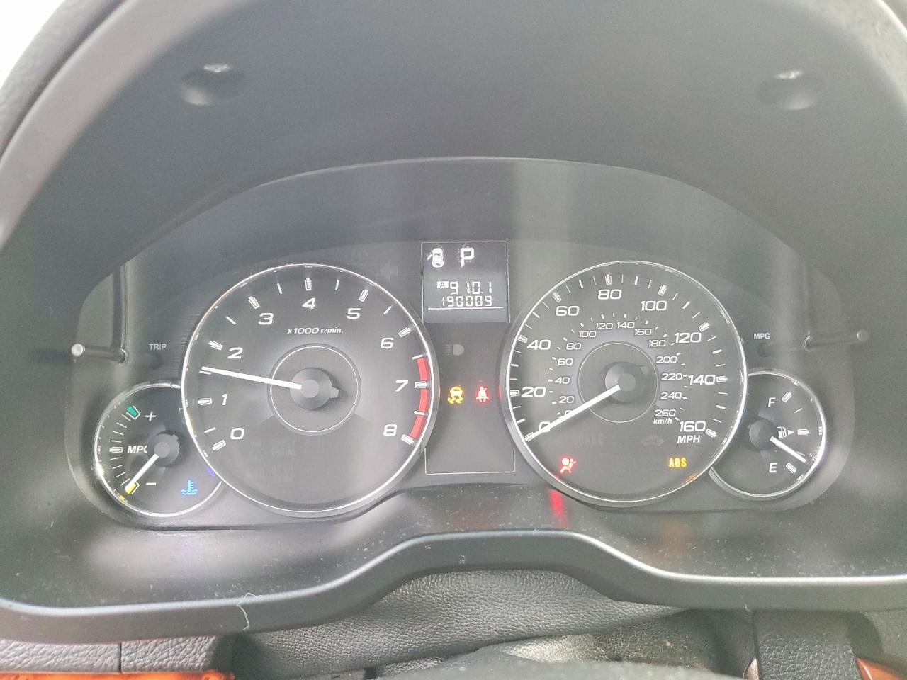 2012 SUBARU OUTBACK 3.6R LIMITED photo 9