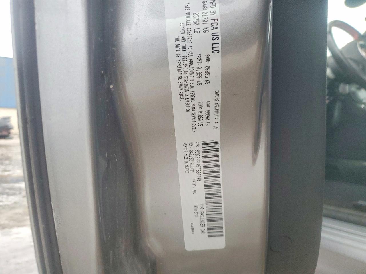 2015 FIAT 500 ELECTRIC photo 12