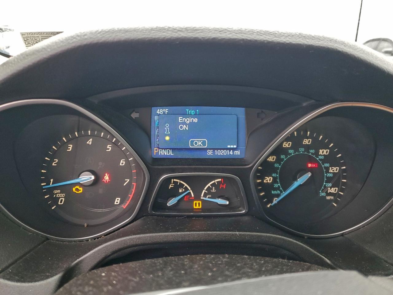 2014 FORD FOCUS SE photo 9