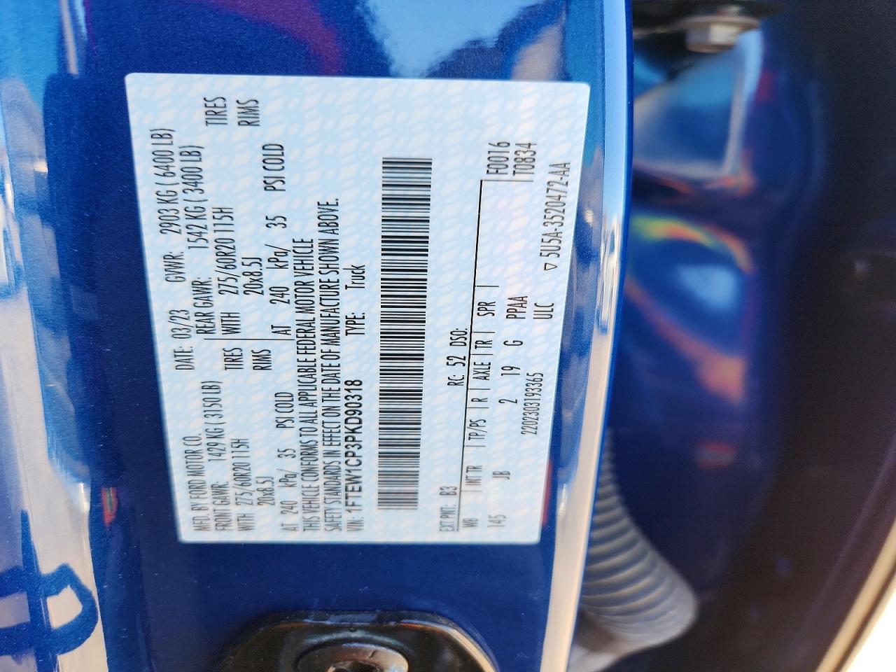 2023 FORD F150 SUPERCREW photo 23