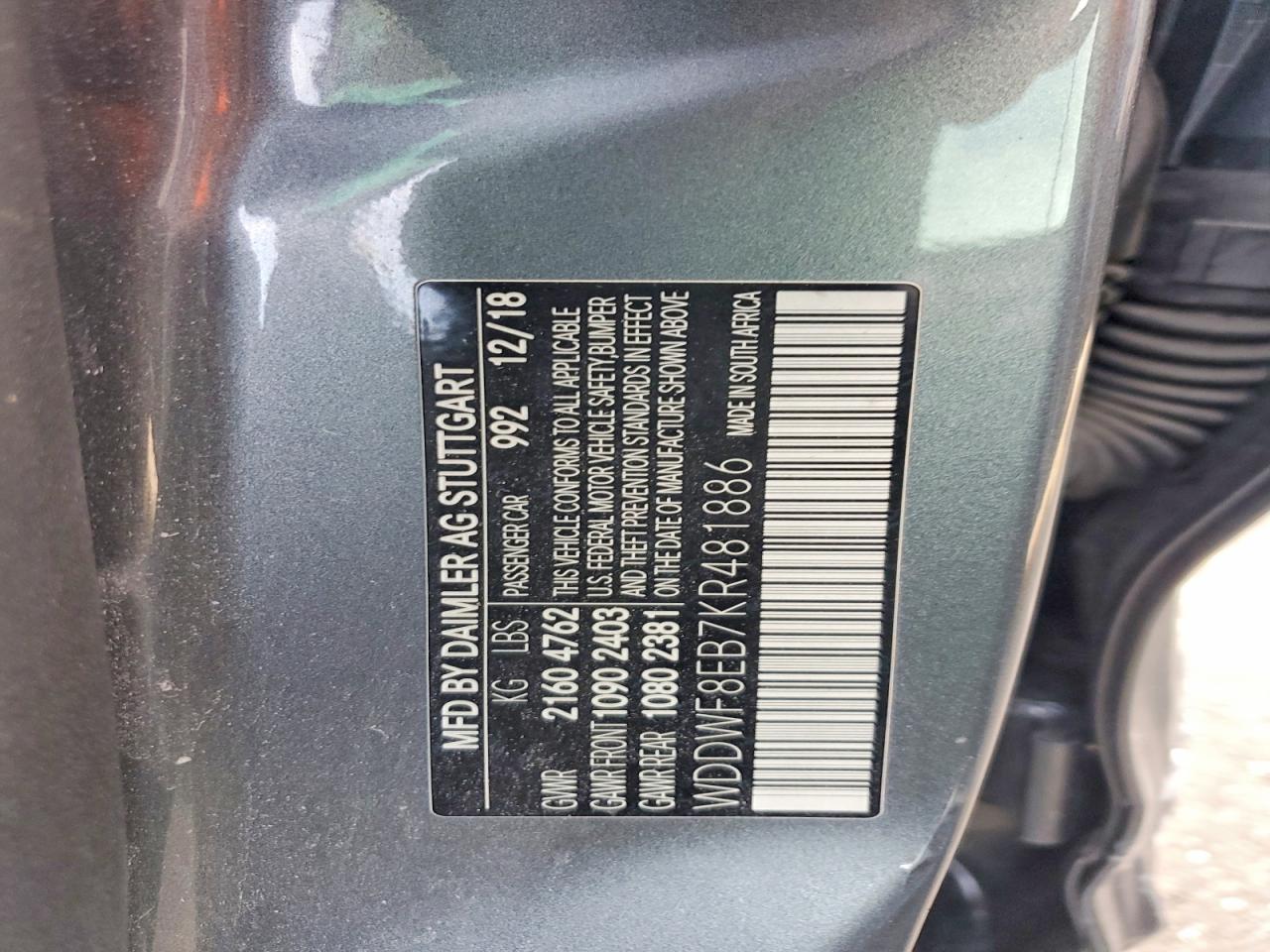 2019 MERCEDES-BENZ C 300 4MATIC photo 12