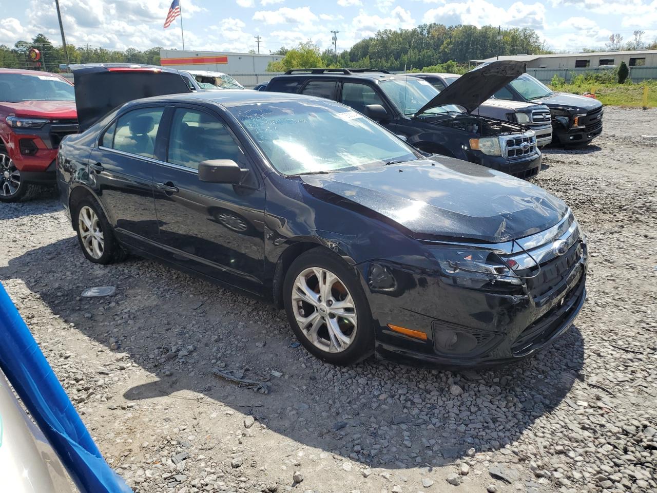 2012 FORD FUSION SE photo 4
