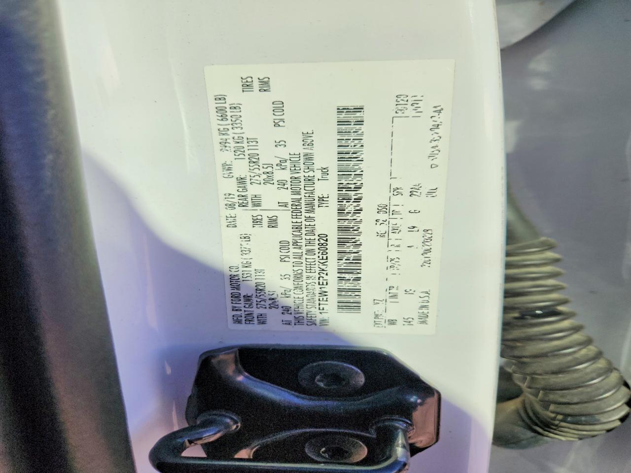 2019 FORD F150 SUPERCREW photo 12