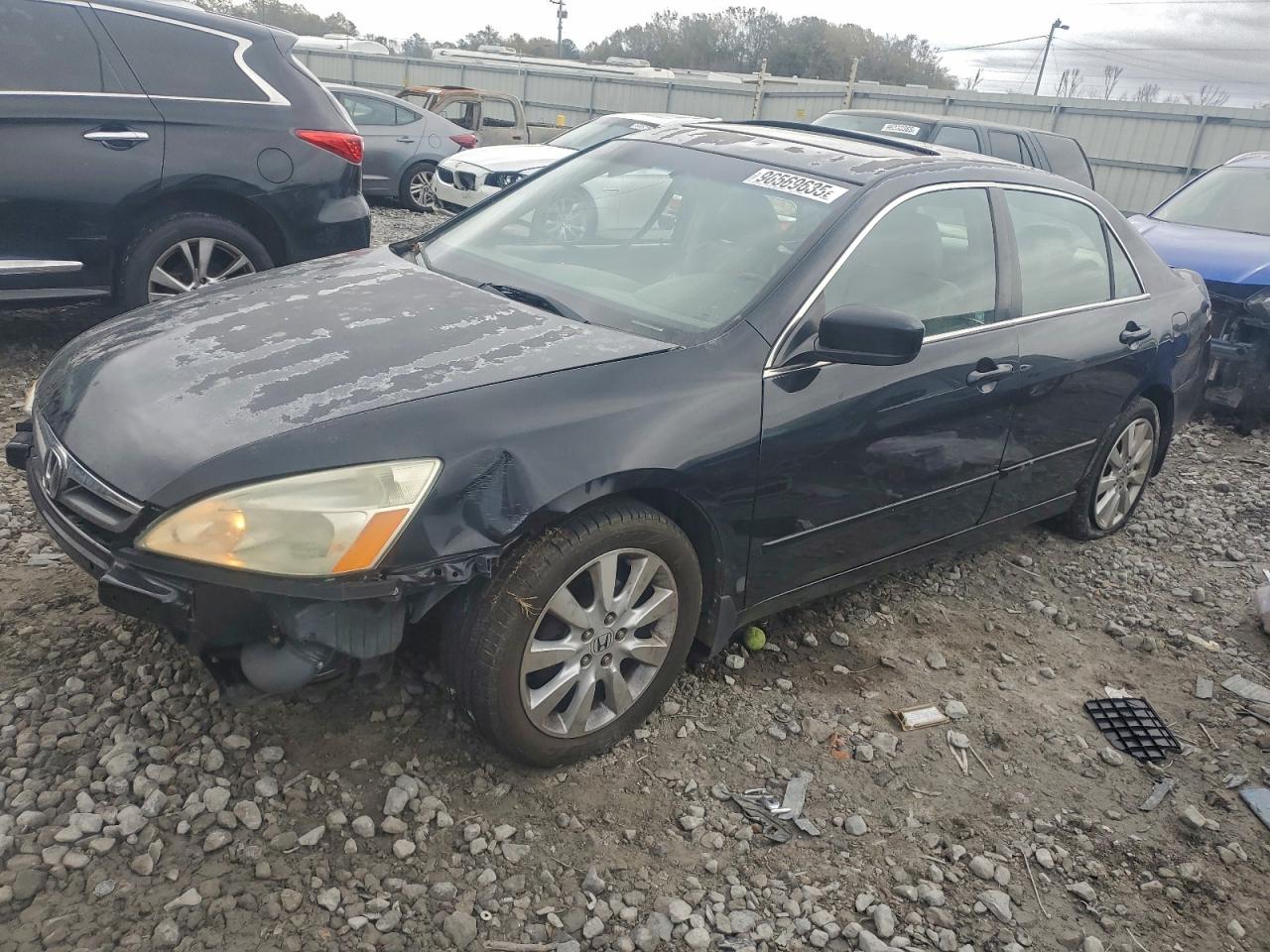2007 HONDA ACCORD EX — SIDE damage — photo 1