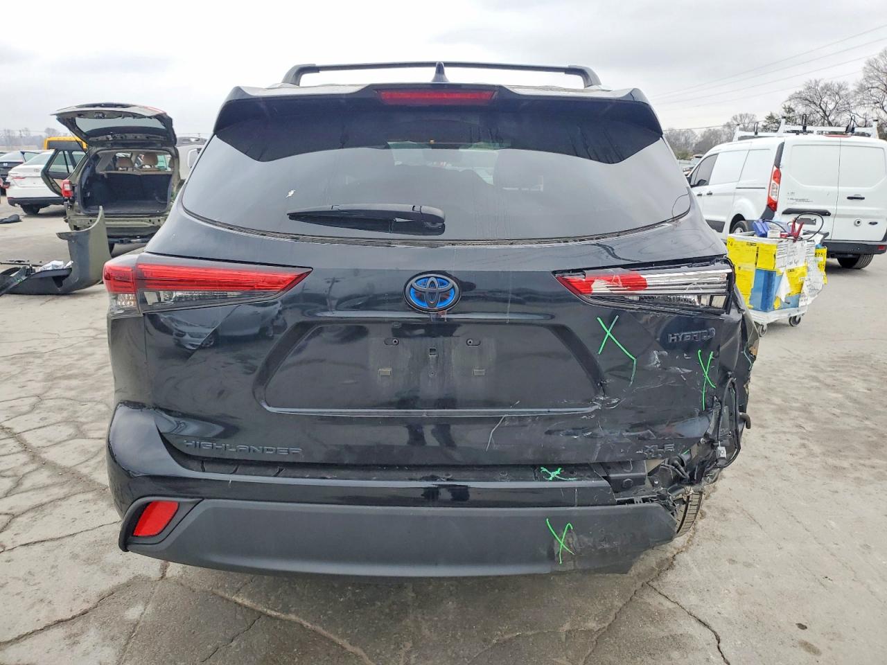 2022 TOYOTA HIGHLANDER HYBRID XLE photo 11
