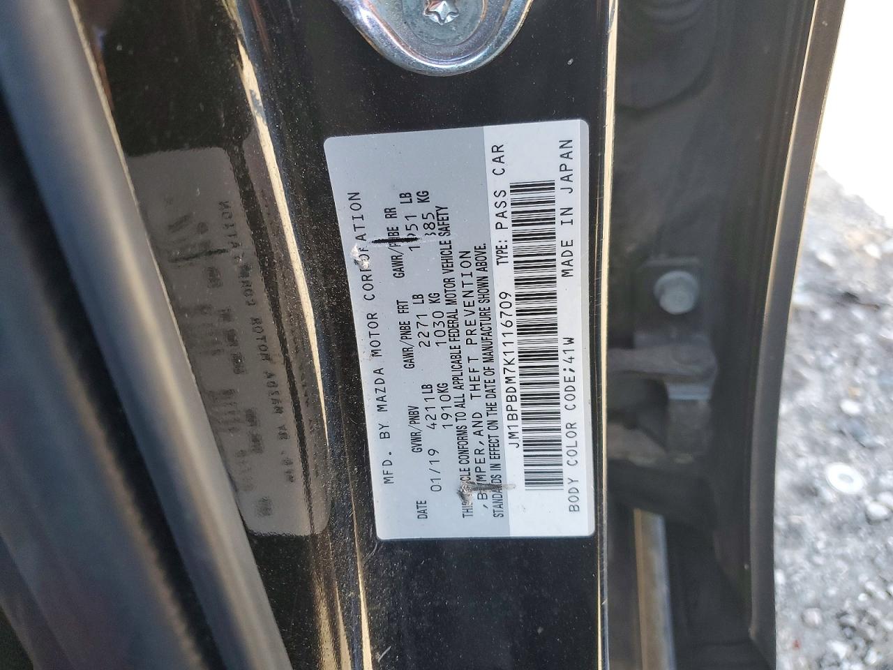2019 MAZDA 3 PREFERRED photo 23