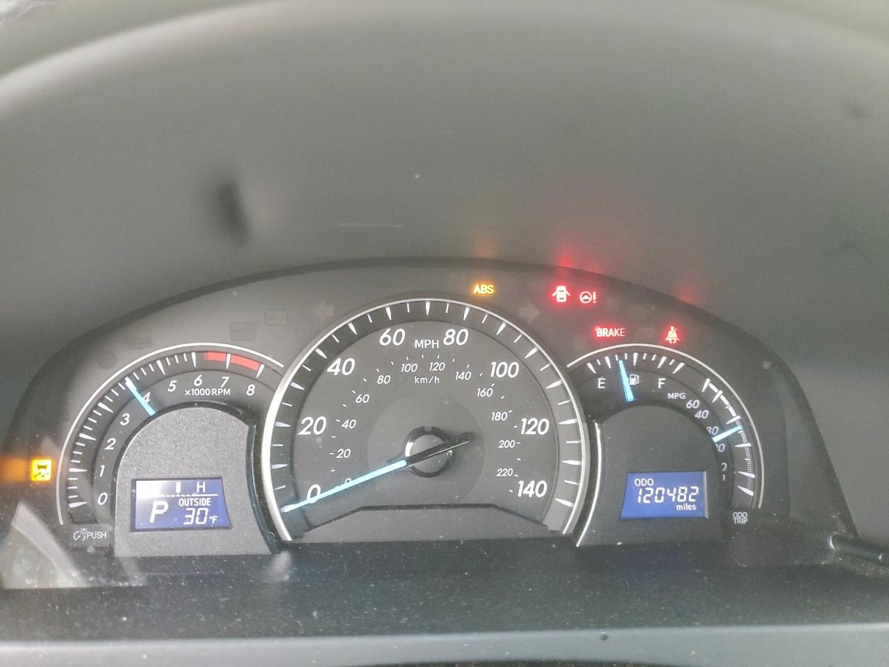 2012 TOYOTA CAMRY BASE photo 9