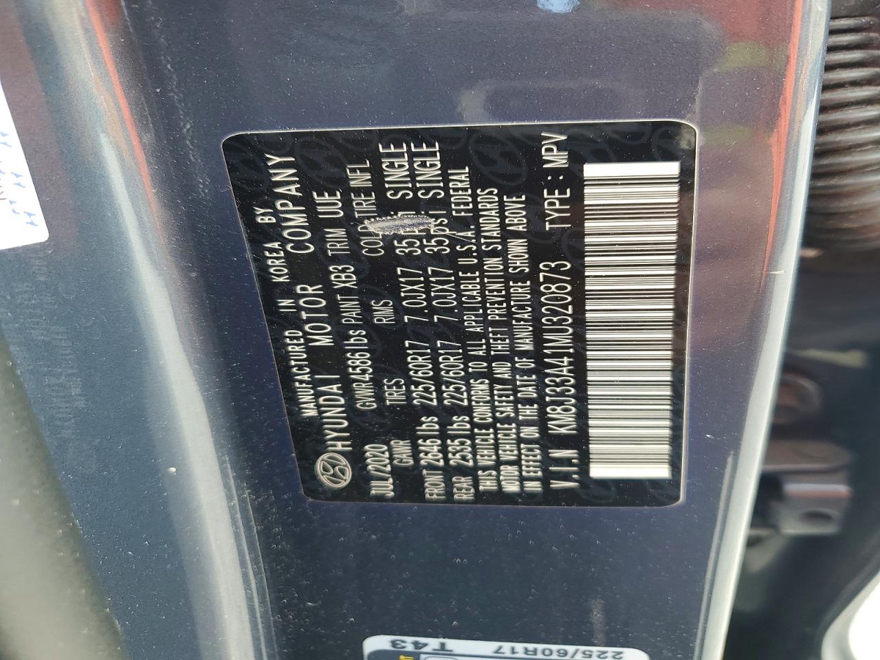 2021 HYUNDAI TUCSON LIMITED photo 14