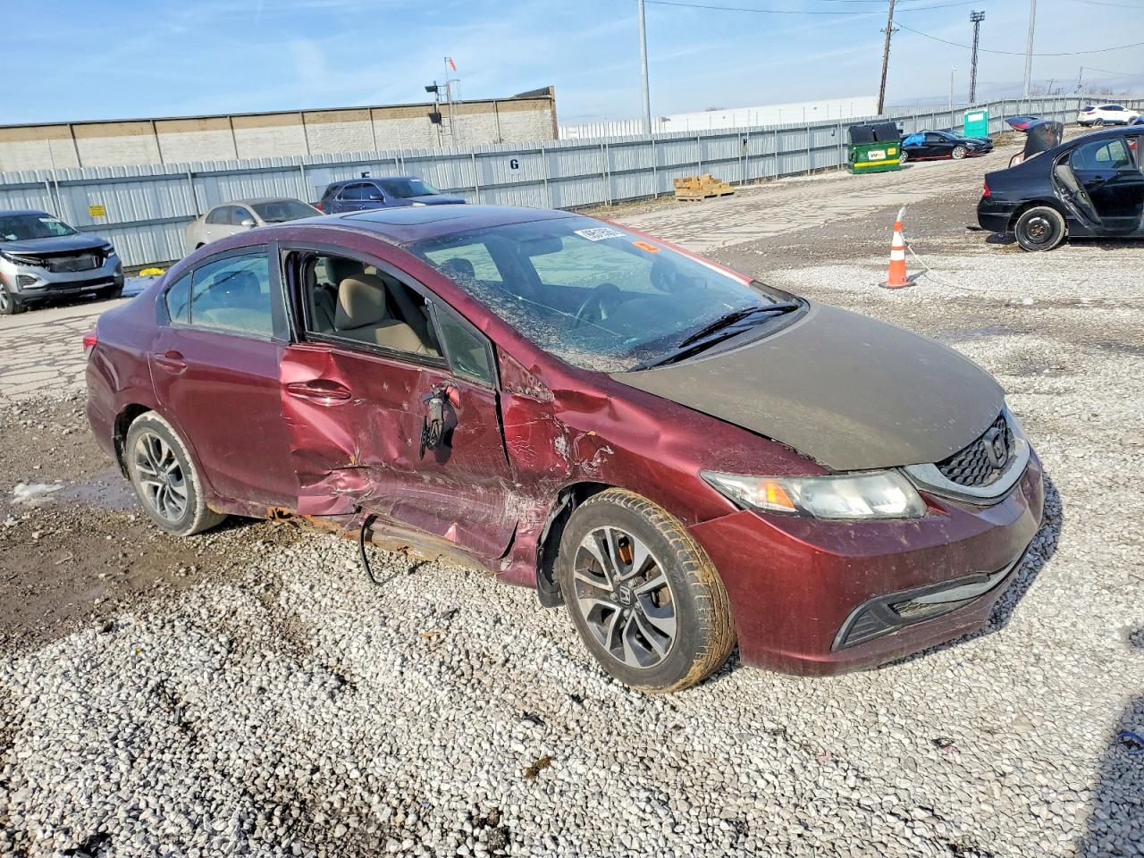 2013 HONDA CIVIC EX photo 4