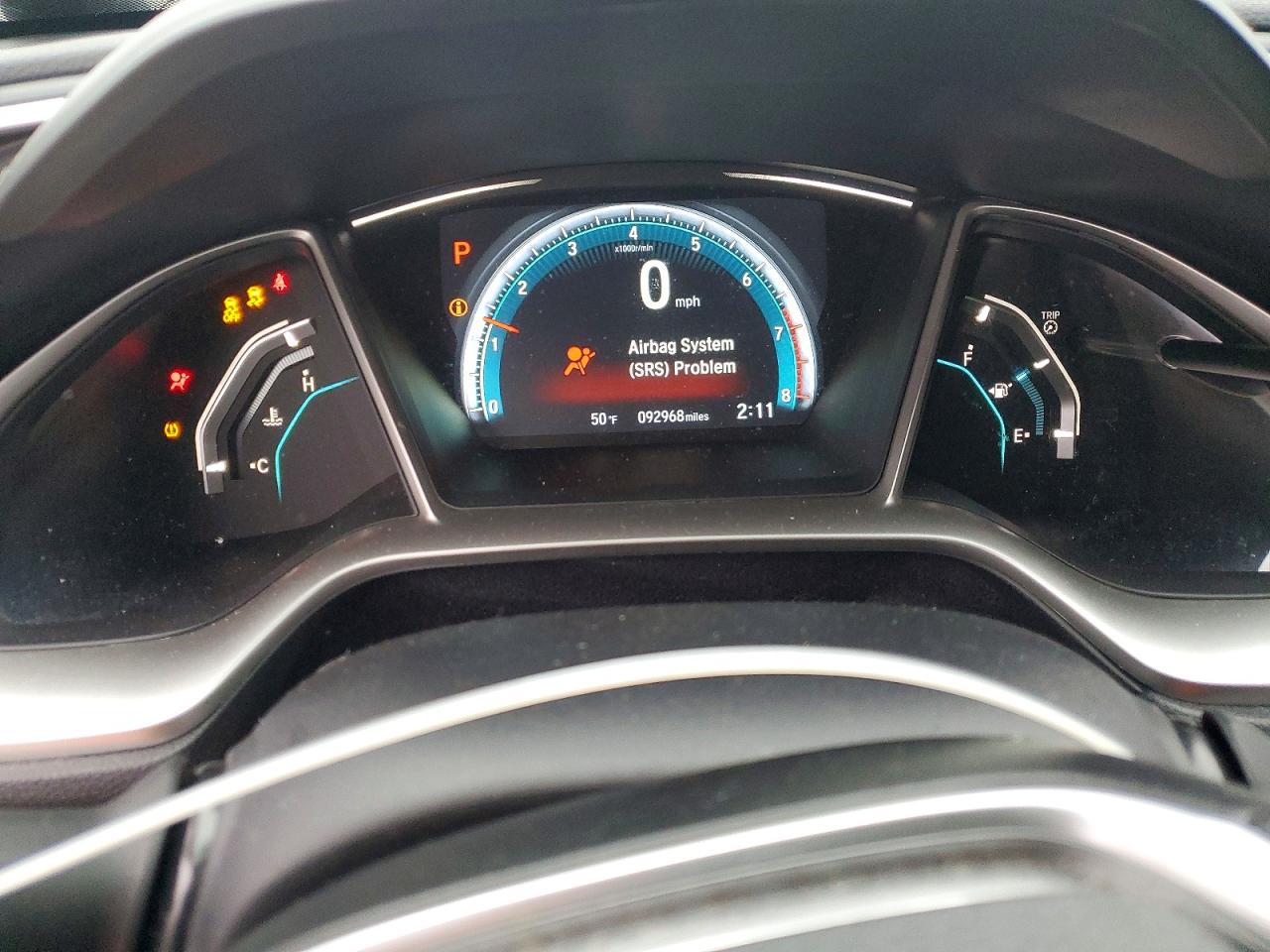 2016 HONDA CIVIC EX photo 9