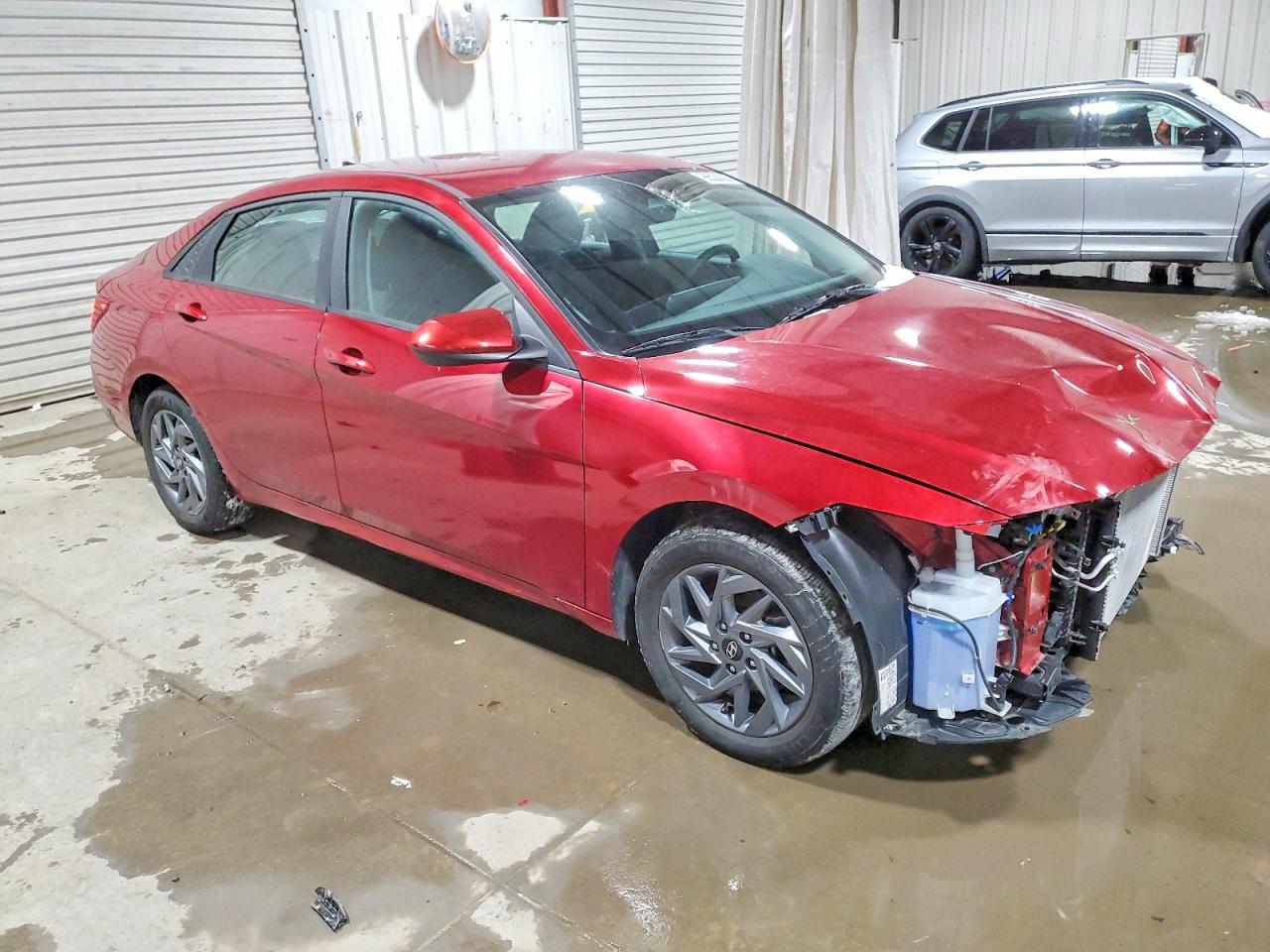 2024 HYUNDAI ELANTRA BLUE photo 4