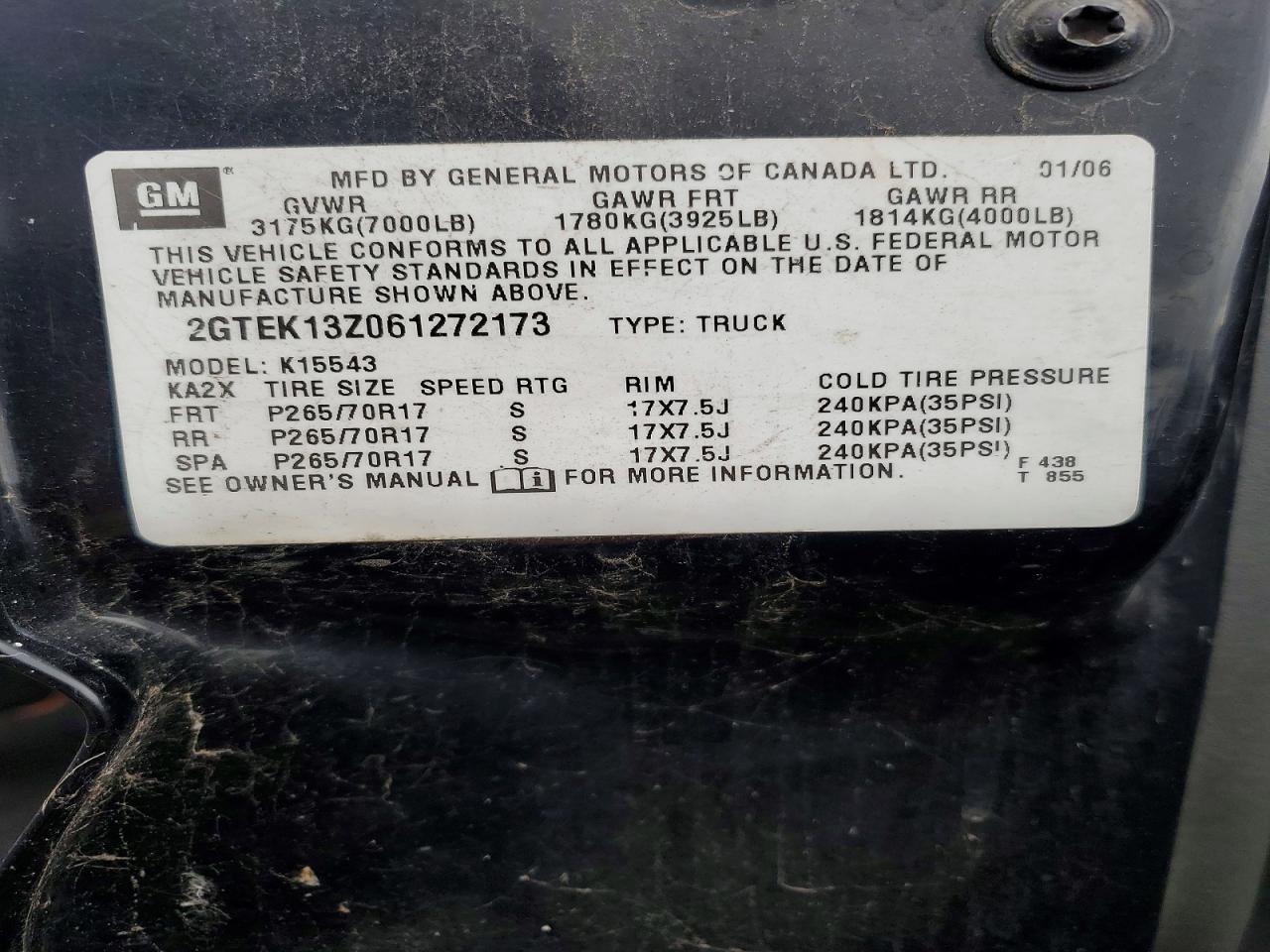 2006 GMC NEW SIERRA K1500 photo 12