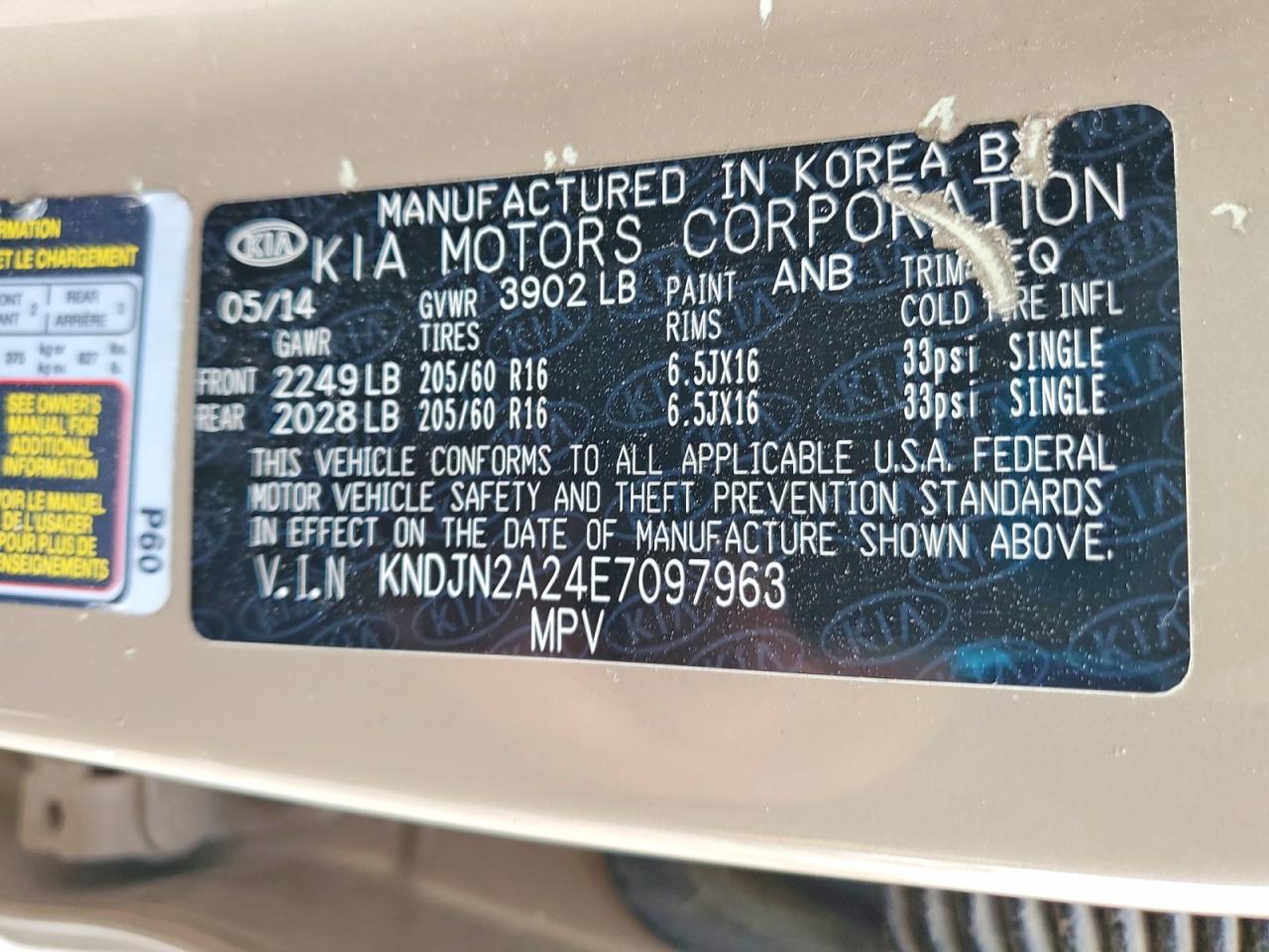 2014 KIA SOUL photo 13