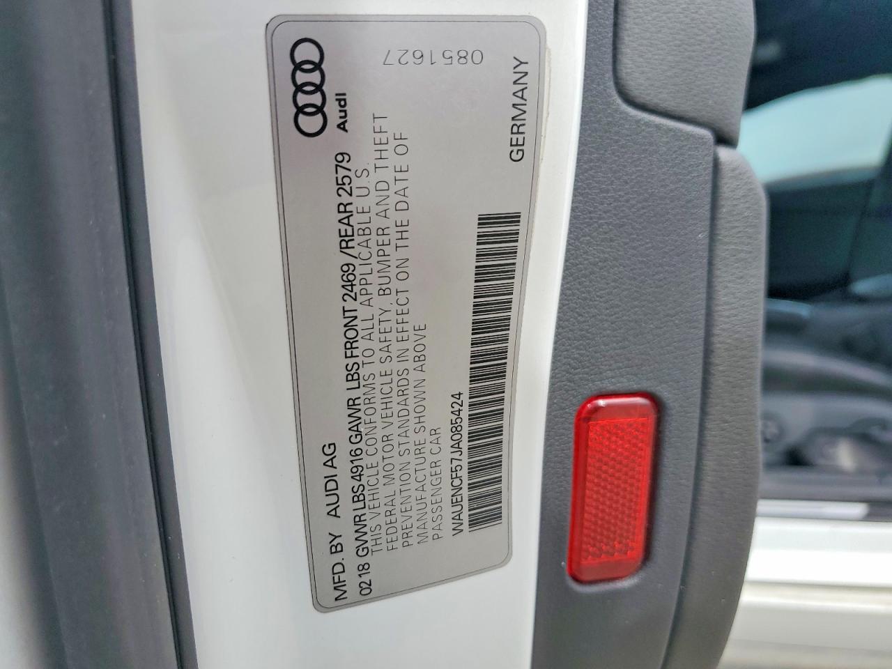 2018 AUDI A5 PREMIUM PLUS S-LINE photo 23