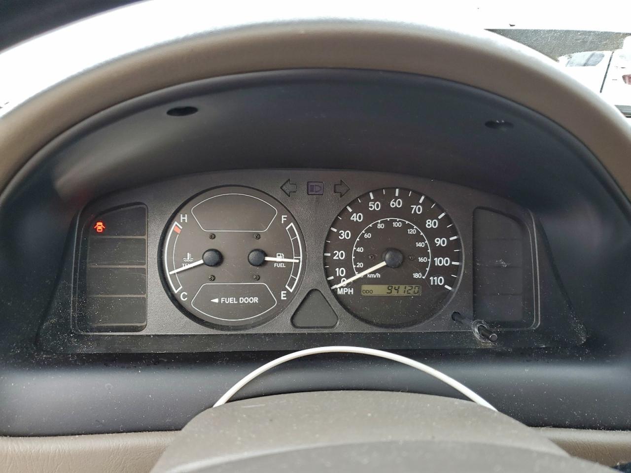 2000 TOYOTA COROLLA VE photo 9