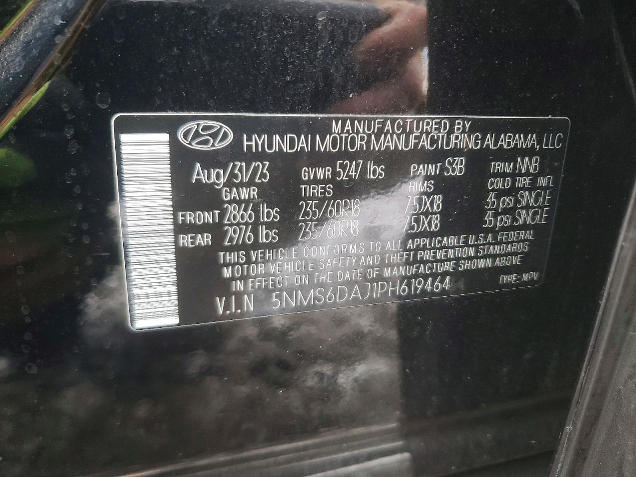 2023 HYUNDAI SANTA FE XRT photo 13