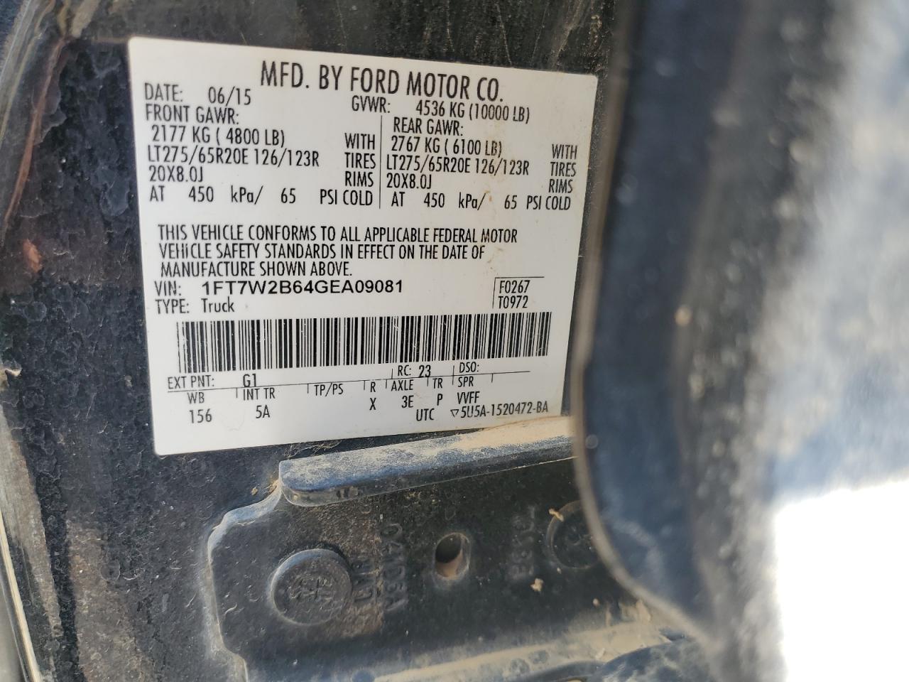 2016 FORD F250 photo 23