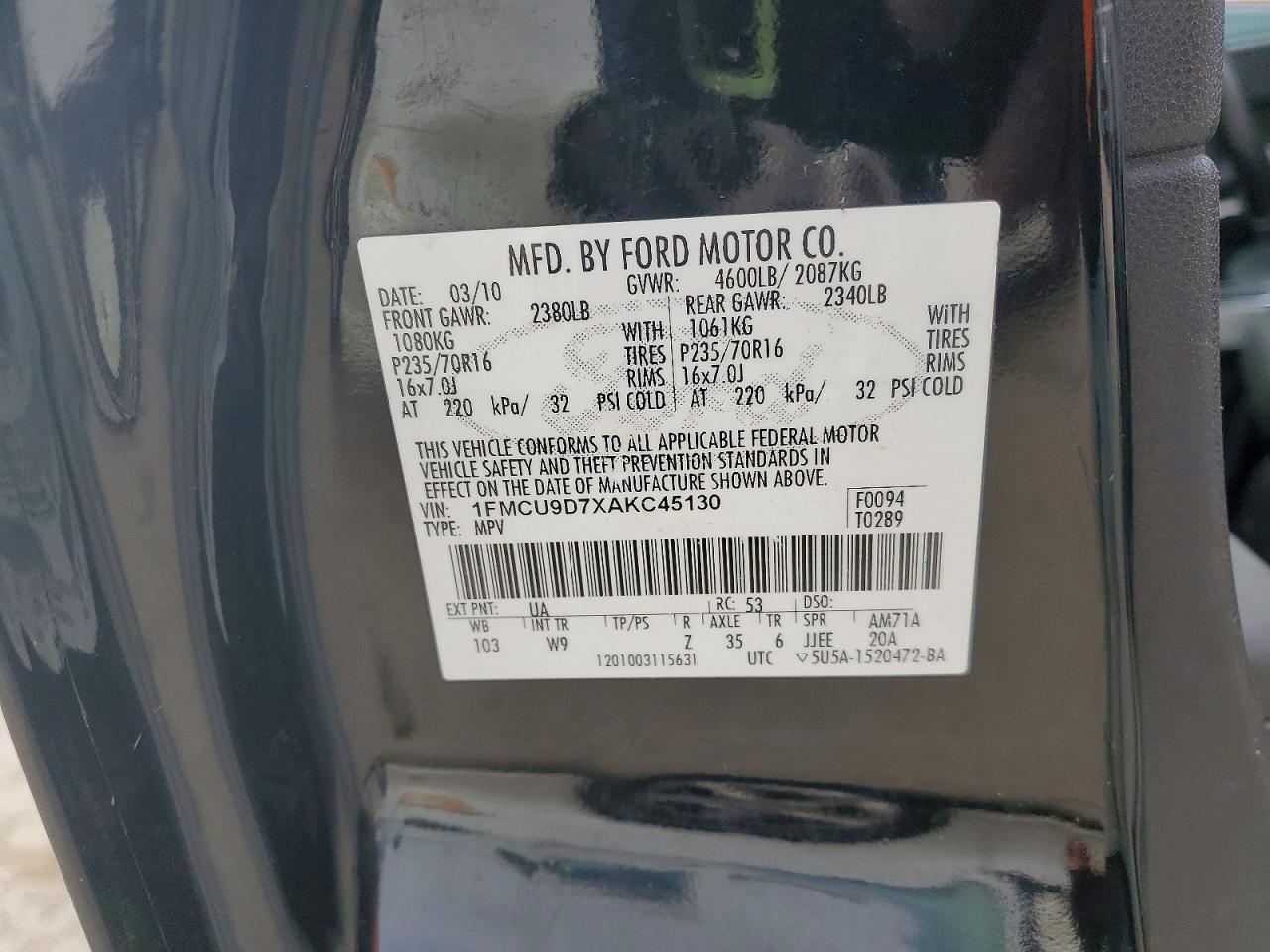2010 FORD ESCAPE XLT photo 12