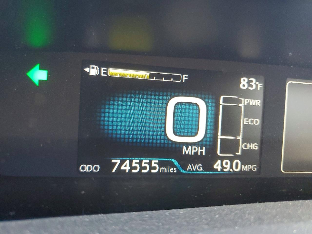 2016 TOYOTA PRIUS THREE TOURING photo 9