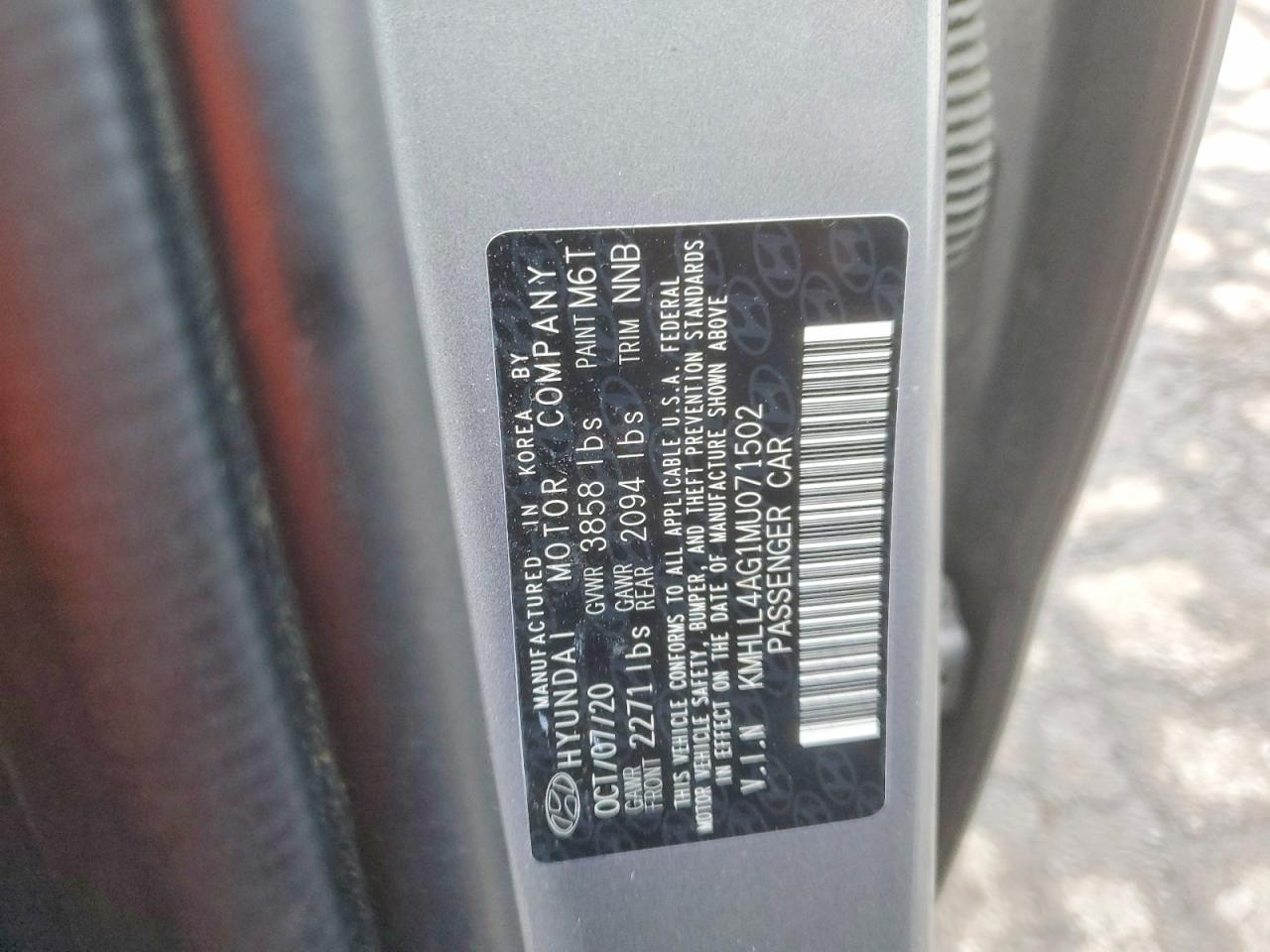2021 HYUNDAI ELANTRA SE photo 13