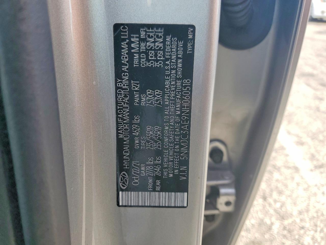 2022 HYUNDAI TUCSON SEL photo 14
