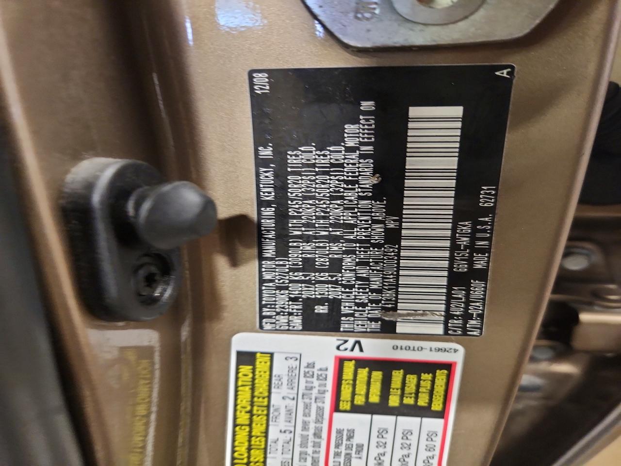 2009 TOYOTA VENZA photo 13