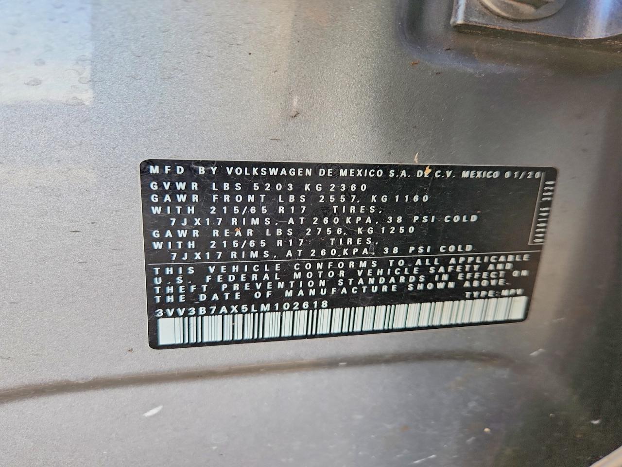 2020 VOLKSWAGEN TIGUAN SE photo 27