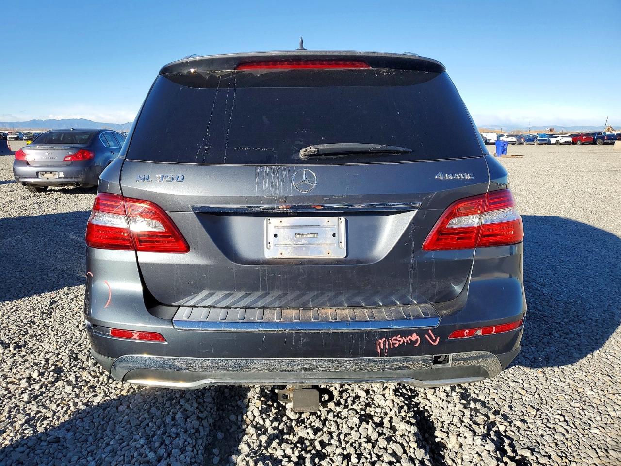 2012 MERCEDES-BENZ ML 350 4MATIC photo 6