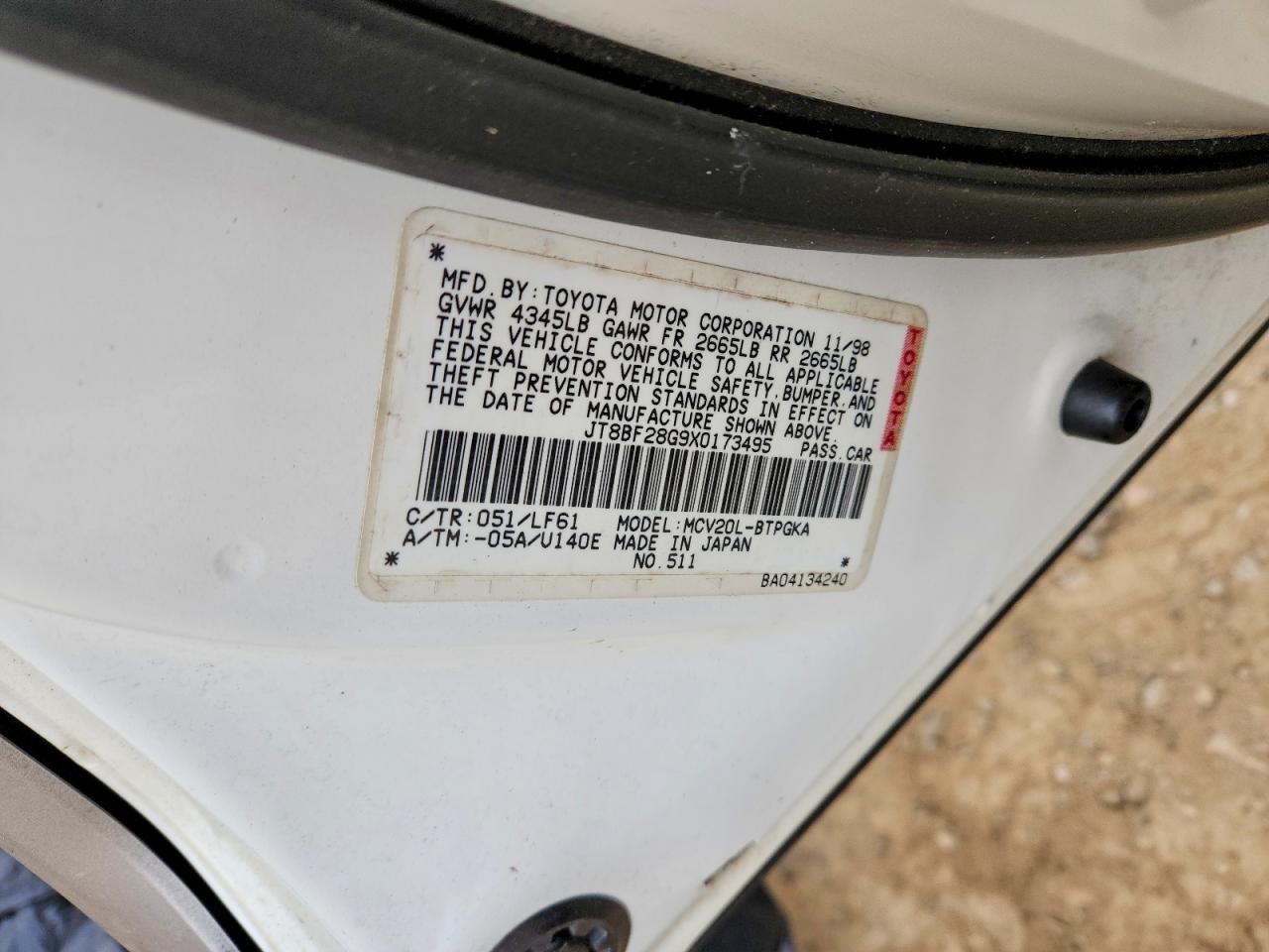 1999 LEXUS ES 300 photo 12