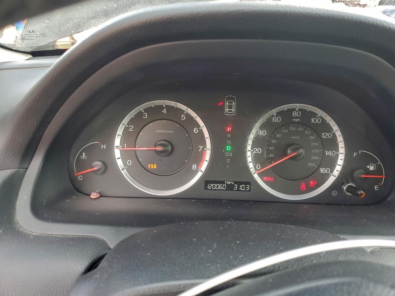 2009 HONDA ACCORD EXL photo 9