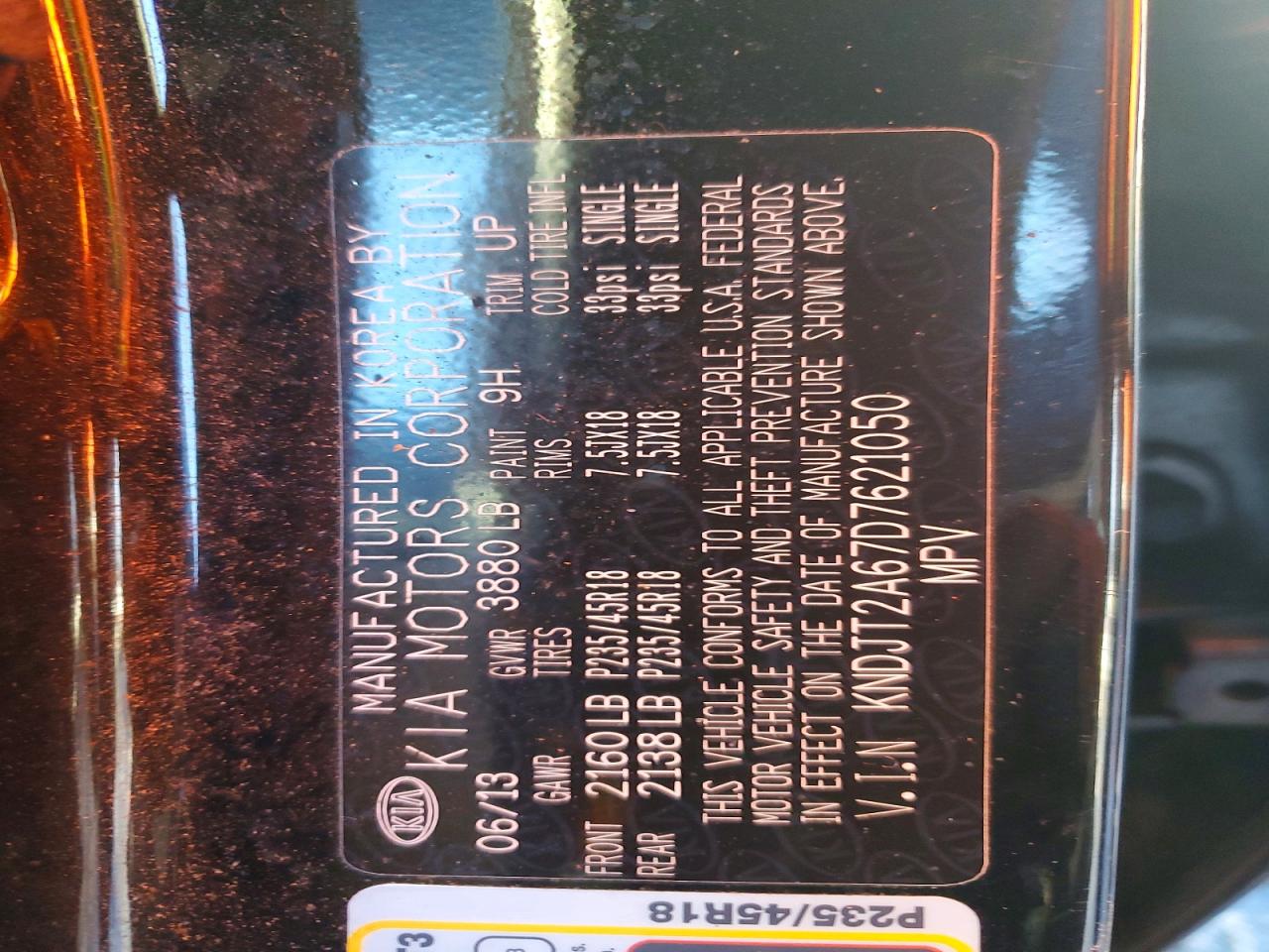 2013 KIA SOUL + photo 37