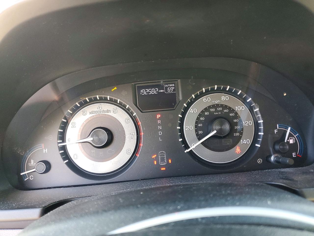 2012 HONDA ODYSSEY EXL photo 9