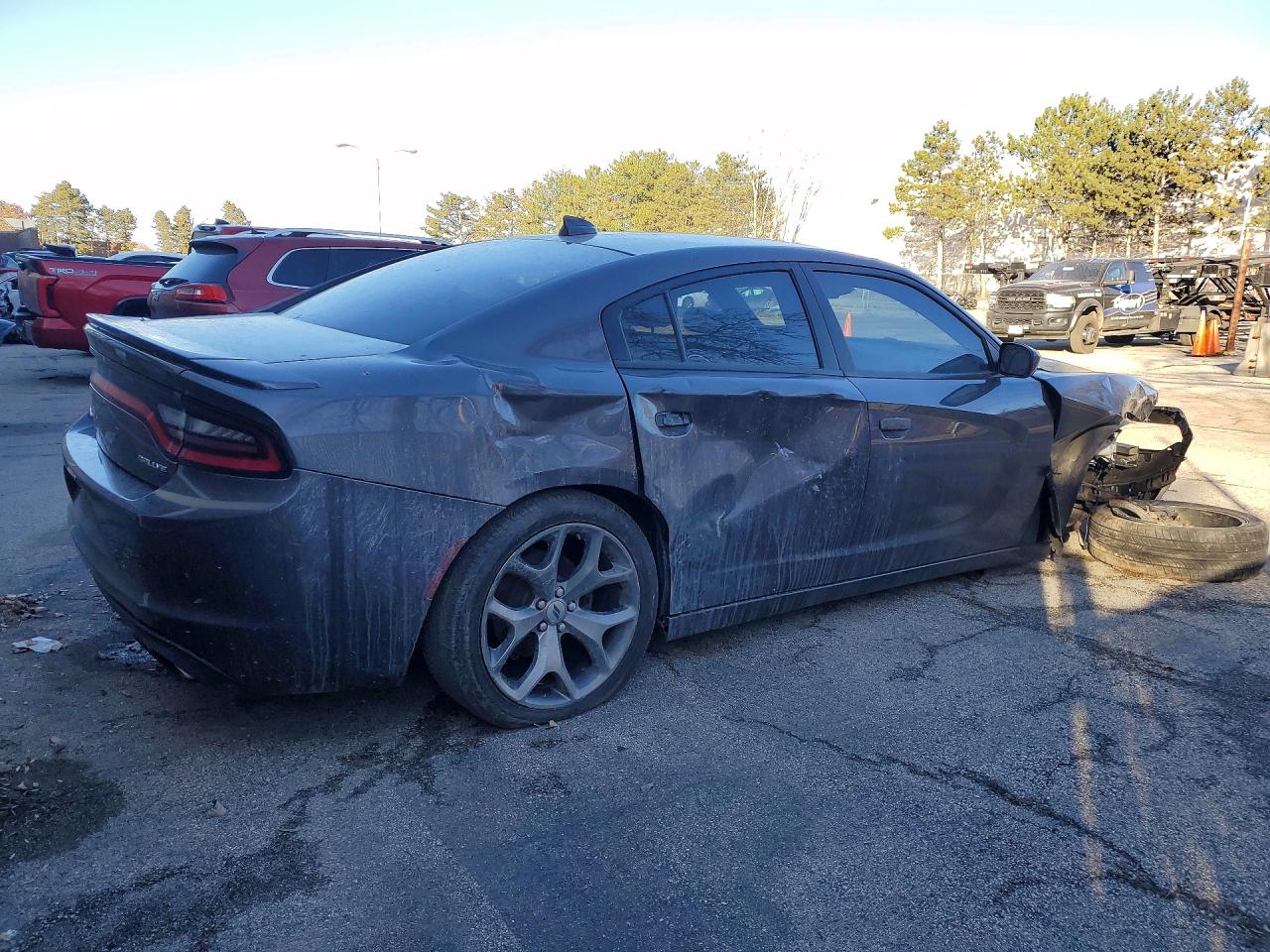 2017 DODGE CHARGER SXT photo 3