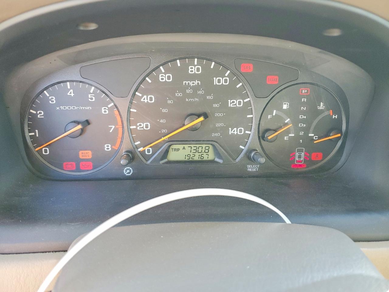 2000 HONDA ACCORD LX photo 9