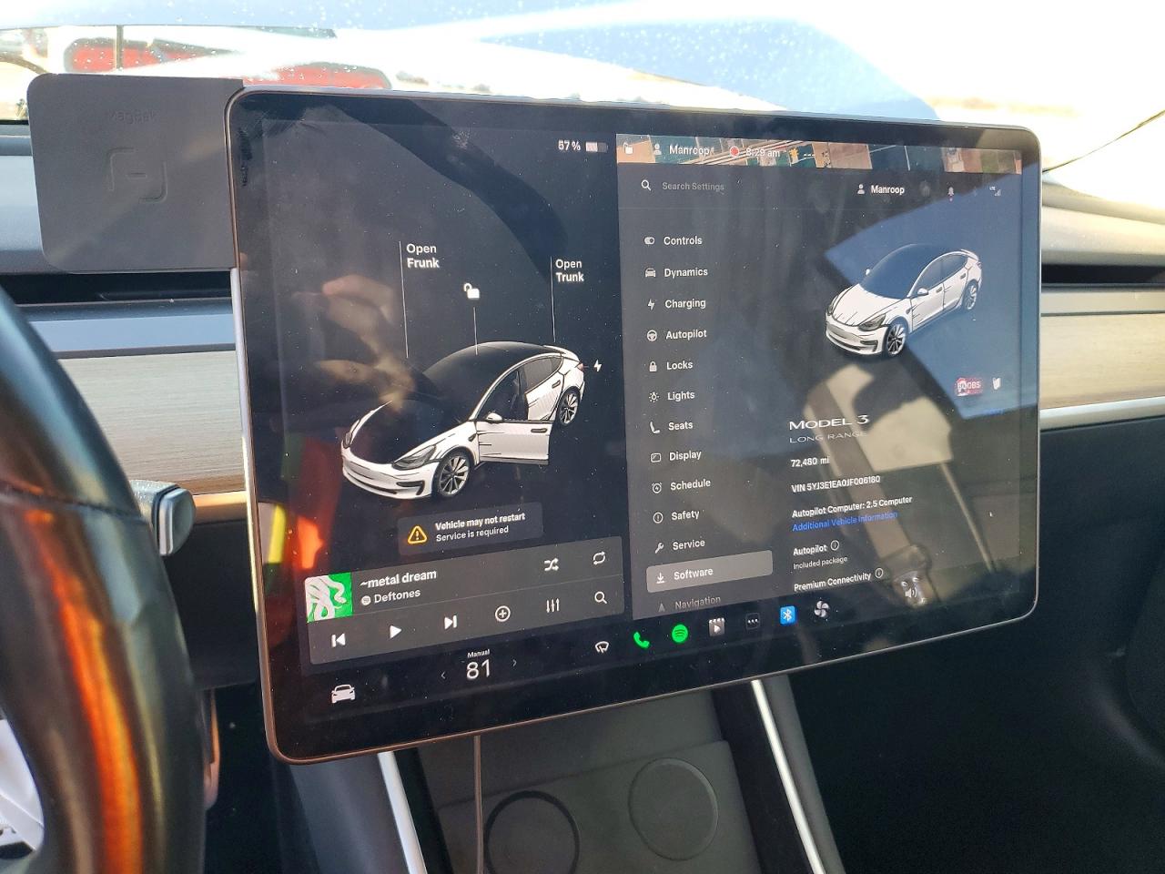 2018 TESLA MODEL 3 photo 9