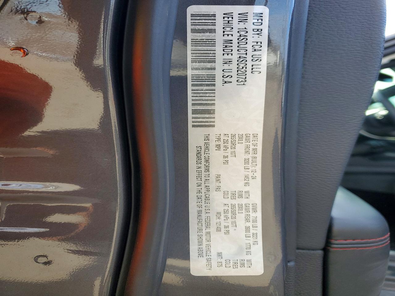 2025 DODGE DURANGO photo 13