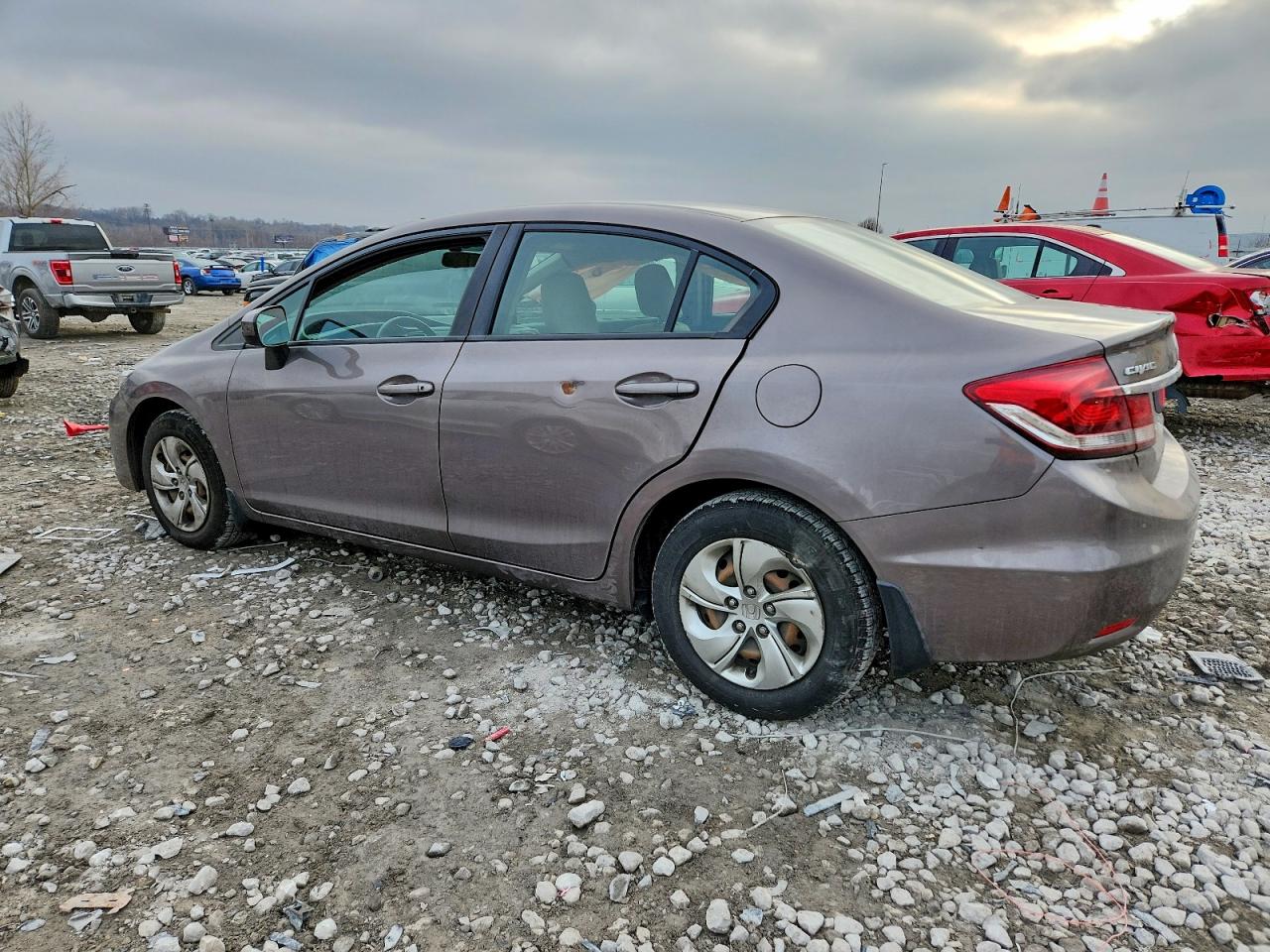 2015 HONDA CIVIC LX photo 4