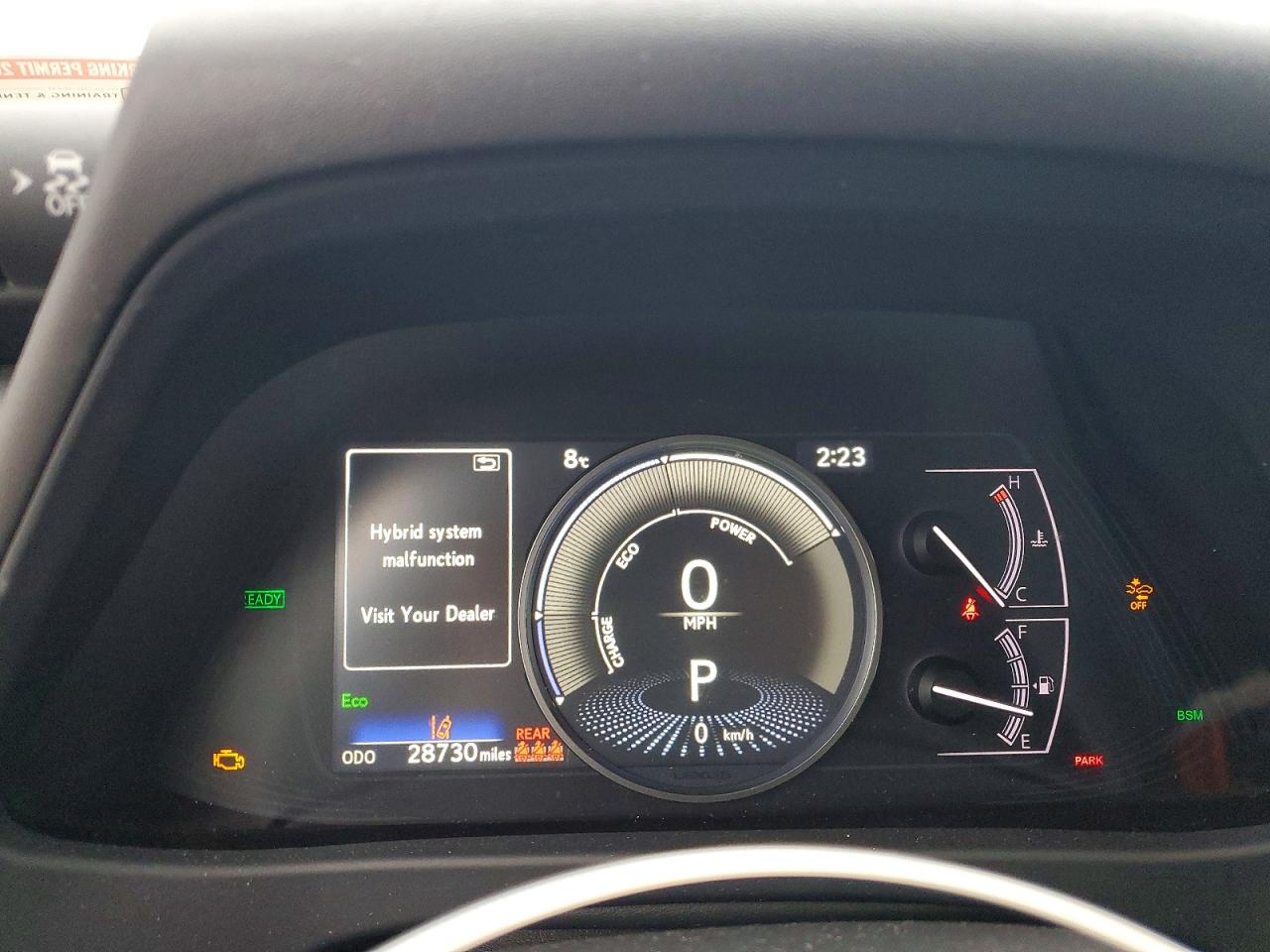 2022 LEXUS UX 250H BASE photo 9