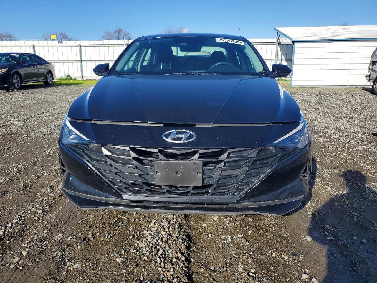 2022 HYUNDAI ELANTRA BLUE photo 5