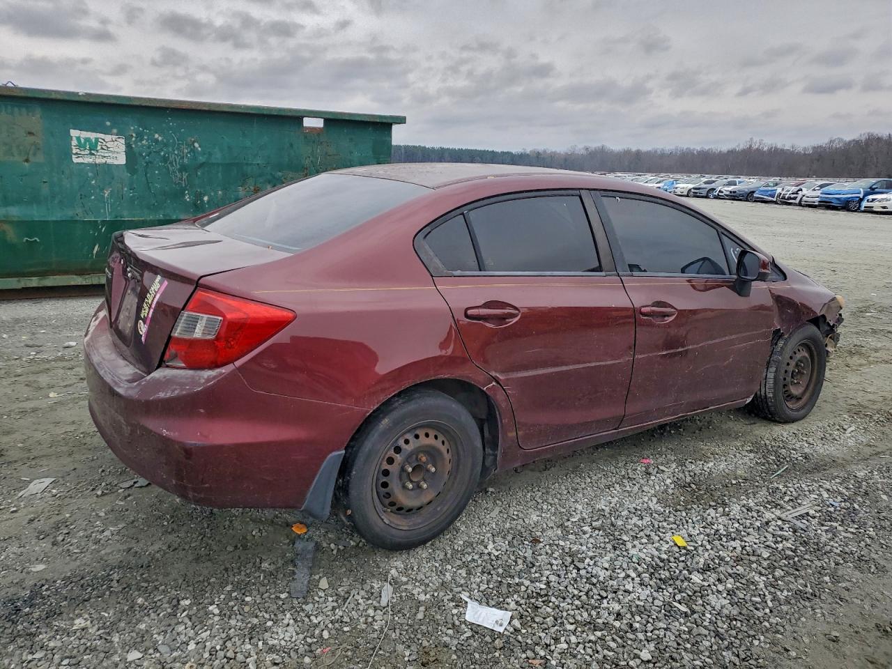 2012 HONDA CIVIC LX photo 3