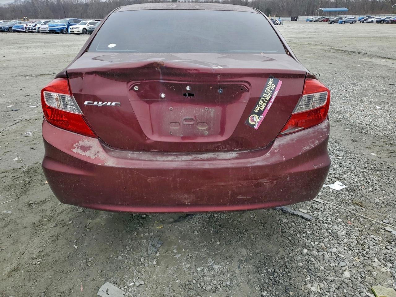 2012 HONDA CIVIC LX photo 6