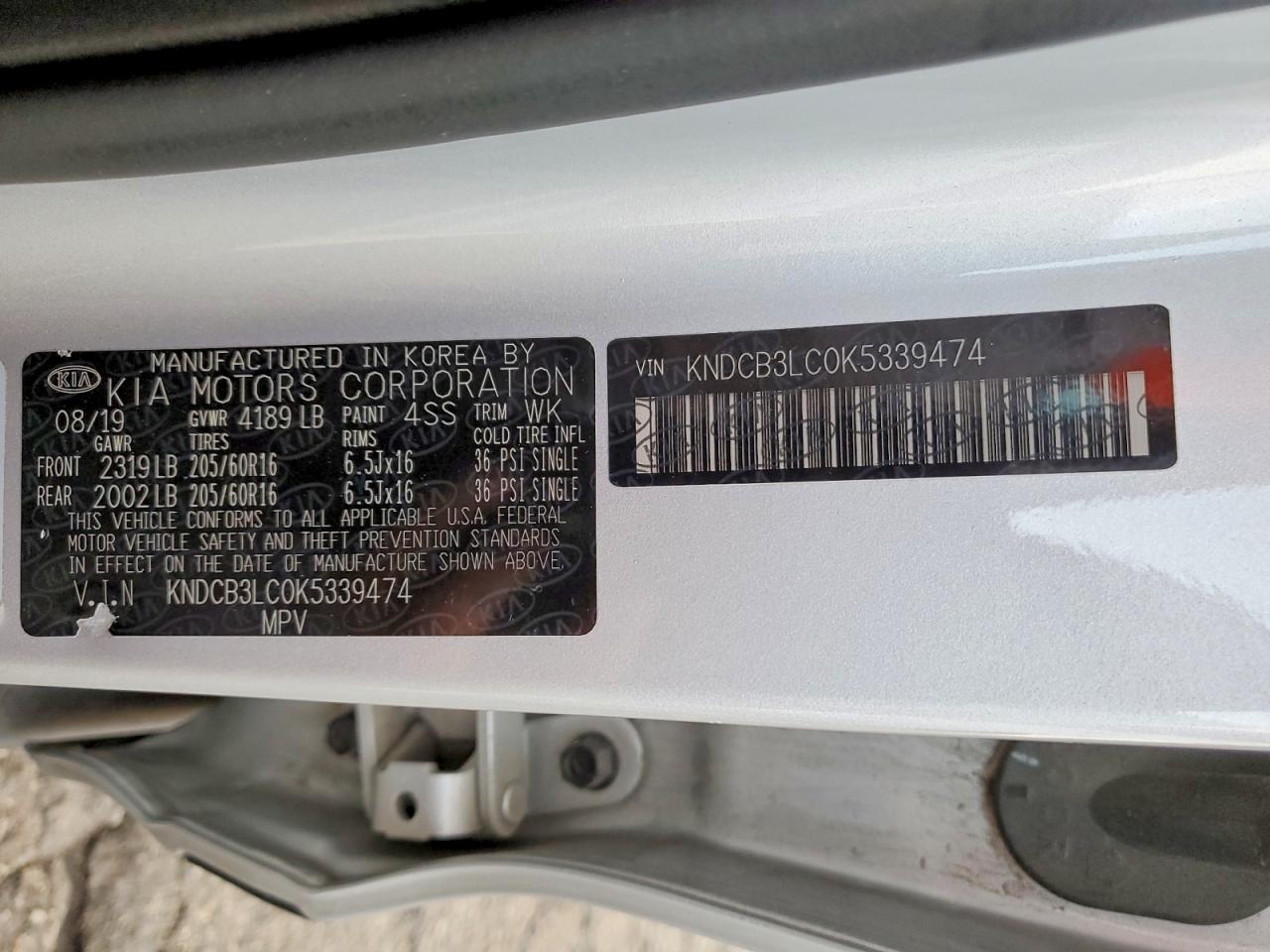 2019 KIA NIRO FE photo 12